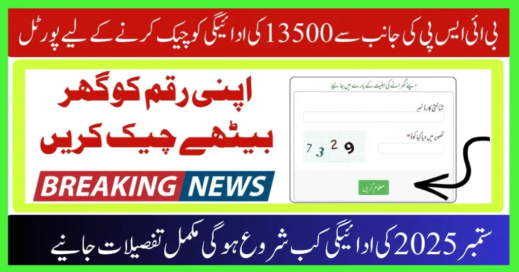 BISP 8171 New Portal Update September 2025 Phase 3 Payments, CNIC Check & Beneficiary Details