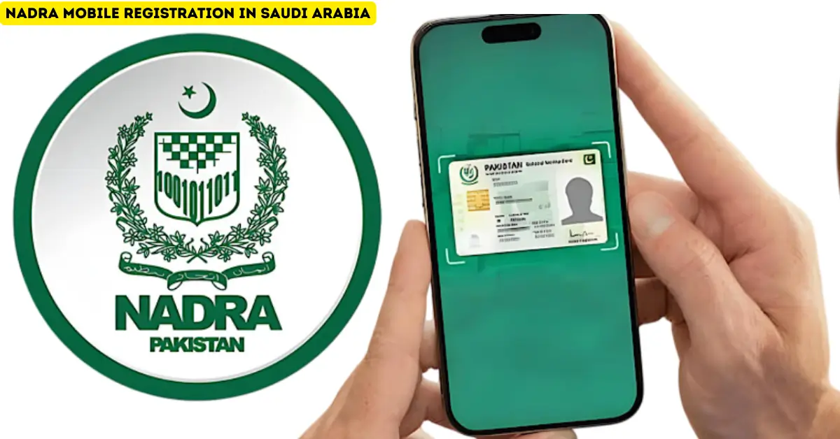 NADRA Rolls Out Overseas Registration Vans to Facilitate Pakistanis in Saudi Arabia