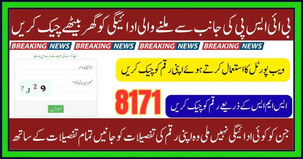 8171 Ehsaas Program 2025: Easy Way to Check CNIC Eligibility & Payment Details Online