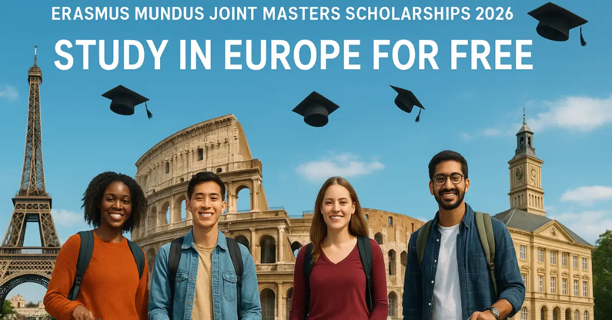 Erasmus Mundus Joint Masters Scholarships 2026 A Fully-Funded Opportunity for Global Students