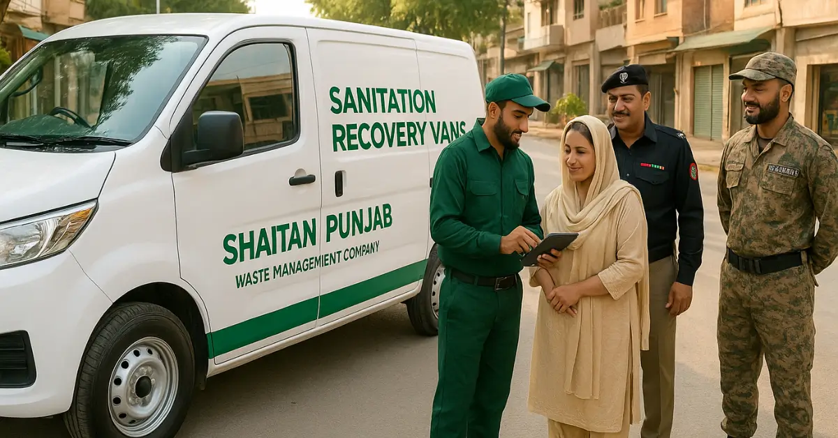 MWMC Doorstep Sanitation Fee Collection Starts in Punjab with New Recovery Van Initiative